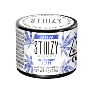 STIIIZY - CURATED LIVE RESIN - BLUEBERRY BLAST 1G - STIIIZY
