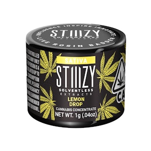 STIIIZY - LIVE ROSIN BADDER - LEMON DROP 1G - STIIIZY