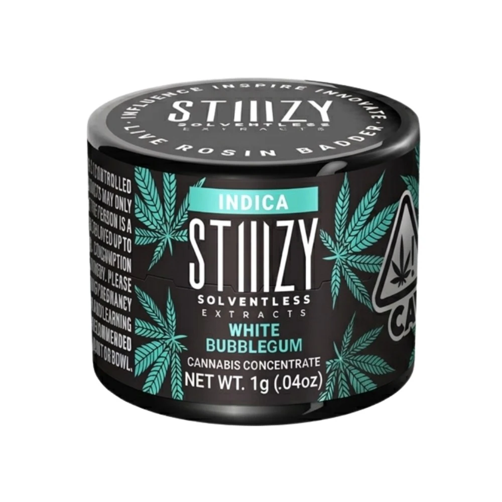 STIIIZY - LIVE ROSIN BADDER - WHITE BUBBLEGUM 1G - STIIIZY Main Image