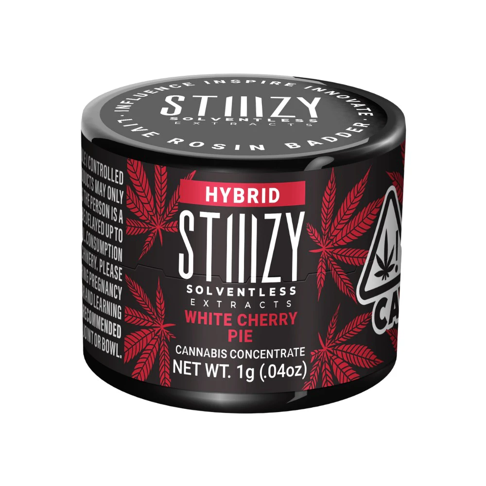 STIIIZY - LIVE ROSIN BADDER - WHITE CHERRY PIE 1G - STIIIZY Main Image