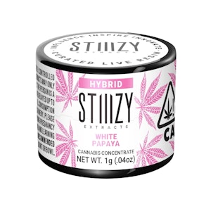 STIIIZY - CURATED LIVE RESIN - WHITE PAPAYA 1G - STIIIZY