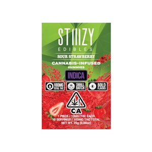 STIIIZY - SOUR STRAWBERRY 100MG - STIIIZY