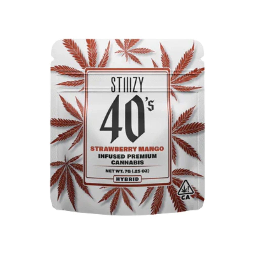 STIIIZY - 40'S INFUSED - STRAWBERRY MANGO 7G - STIIIZY Main Image