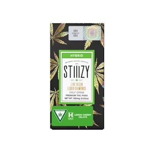 STIIIZY - LIQUID DIAMONDS - LEMON CHERRY GELATO .5G - STIIIZY