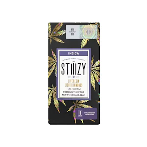 STIIIZY - LIQUID DIAMONDS - STRAWBERRY SHORTCAKE .5G - STIIIZY