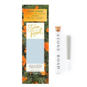Peach Sorbet (H) 1pk x 1g - Infused - Preroll - Stone Road
