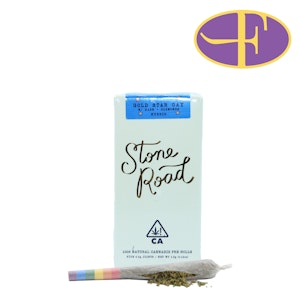 STONE ROAD - Gold Star Gay Hash & Diamond Infused (5pk)