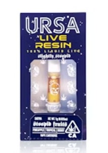 URSA EXTRACTS - URSA 1g Stoopid Fruits Live Resin Cartridge