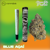 NuCannabis - Blue Açaí 1.2g Glass Tip Pre-Roll - INDOOR PREMIUM FLOWER