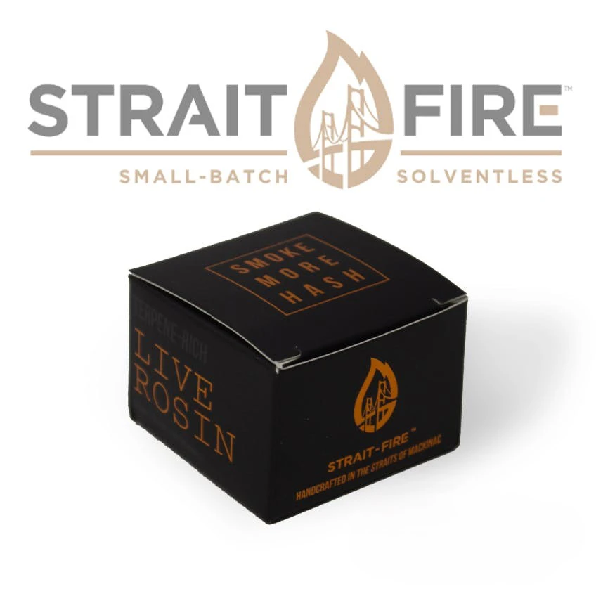Strait Fire - Strait Fire- Garlic Cocktail 1g Live Rosin Main Image