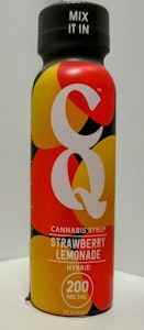 CQ Drinks - CQ | Drink Enhancer | Strawberry Lemonade Syrup | 200mg