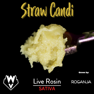 WILLAMETTE VALLEY ALCHEMY - Straw Candi, Live Rosin