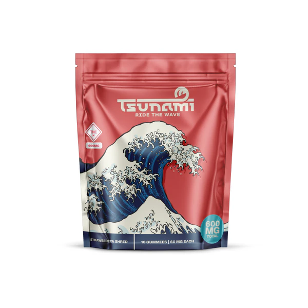 Tsunami - TSUNAMI - STRAWBERITA SHRED 600 MG Main Image