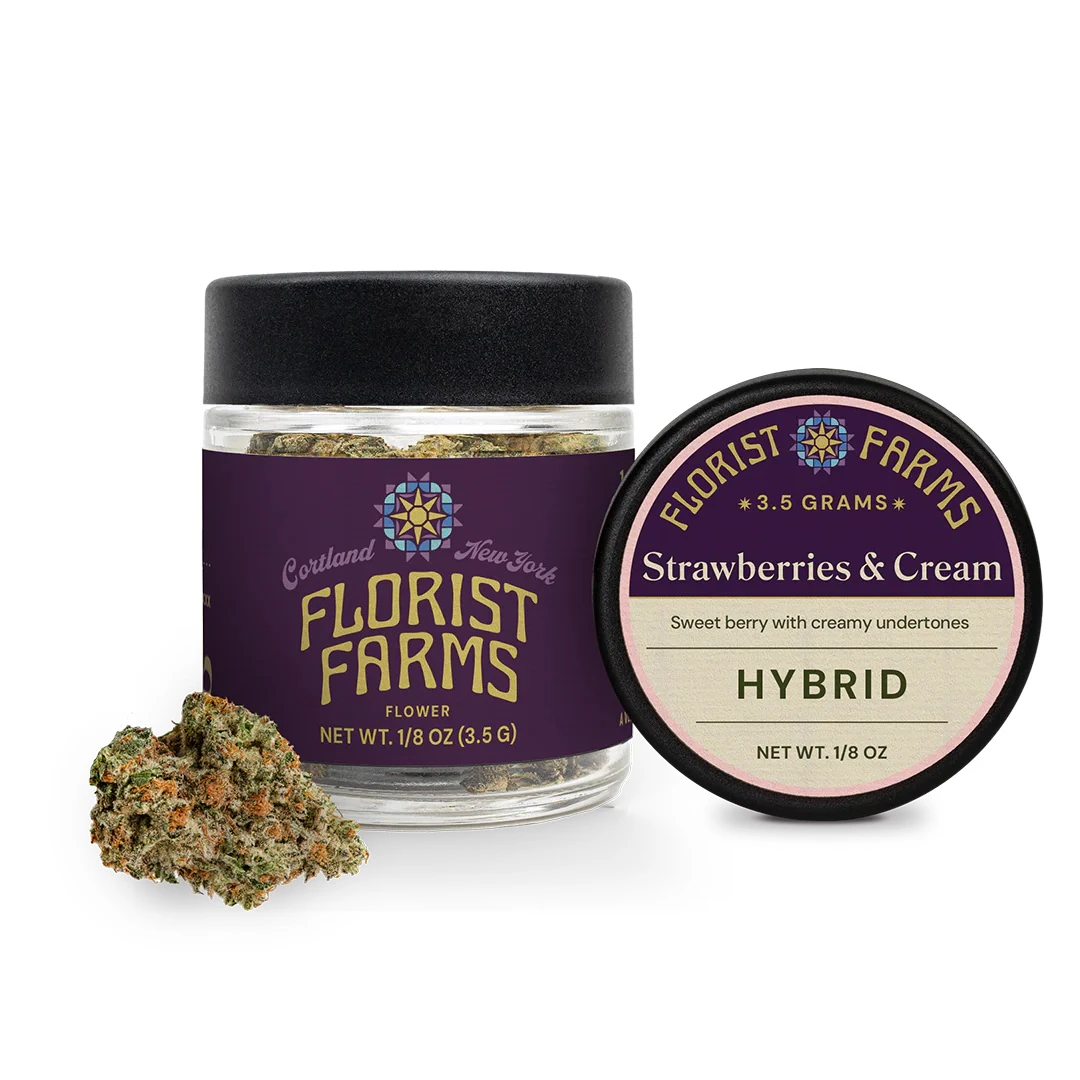 Florist Farms - Strawberries & Cream | Flower | 3.5g | Florist Farms Main Image