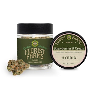 FLORIST FARMS - Strawberries & Cream | Flower | 7g | Florist Farms