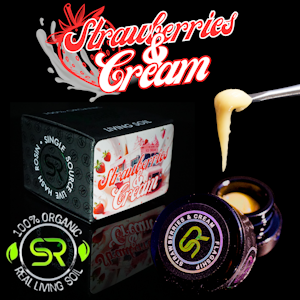 Strange Rootz - Strawberries & Cream 1g Rosin