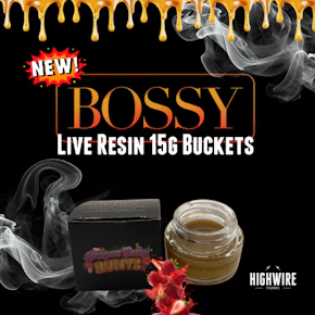 Bossy Live Resin Dragon Berry 15g Bucket