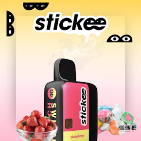Stickee Swtich Disposable Strawberry X Banana Taffy 4g