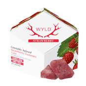 Strawberry (H)  | 20mg CBD 1mg THC 10Pk Gummies  | Wyld