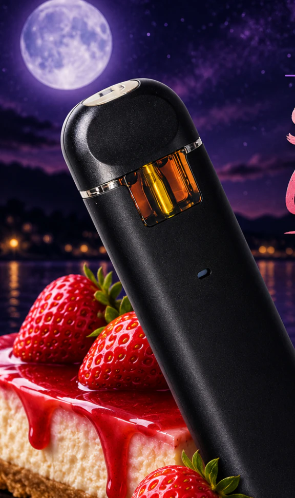 High Rollers - 1g Dispo | Strawberry Cheesecake | Distillate Main Image