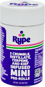 Rype - Strawberry Banana Sundae 2g 5 Pack Mini Infused Pre-Rolls - Rype