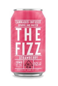 The Fizz - SALE The Fizz Strawberry Sparkling Water 10mg PD