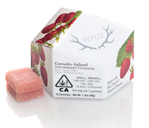 WYLD - Strawberry 20:1 CBD:THC Gummies 210mg