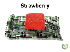 Strawberry Solventless Gummies - 100mg 10 pack