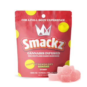 WEST COAST CURE - Strawberry Banana (H) | 10mg Solventless Hash Gummies | West Coast Cure