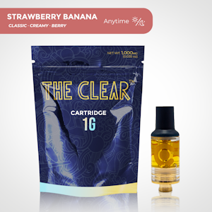 THE CLEAR - Vaporizer | The Clear | Strawberry Banana | 1g