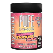 Strawberry Banana Smash (H) | .5g 14pk Triple Infused Diamond Prerolls | Puff