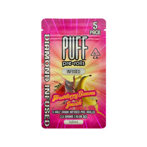PUFF - PUFF Grapeness Diamond Infused Pre-Roll 5-Pack 2.5g