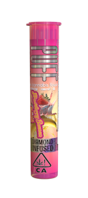 Puff | Diamond Infused Pre-Rolls | Strawberry Banana Smash | 1g