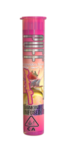 PUFF - Puff | Diamond Infused Pre-Rolls | Strawberry Banana Smash | 1g