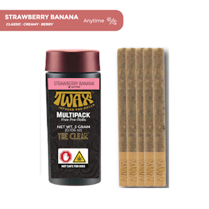 TWAX - [REC] TWAX | Strawberry Banana | 3g/5pk Infused PreRoll