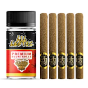 Strawberry Banana Lil Leftys | Infused Blunts | 1.3g 5-pack | Left Coast
