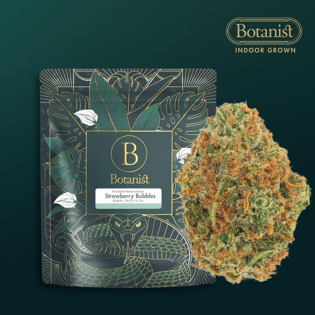 Botanist | Strawberry Bubbles | 14g | Flower