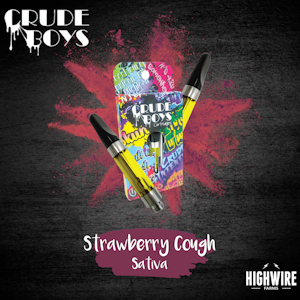 CRUDE BOYS - Crude Boys Cart Strawberry Cough 1g