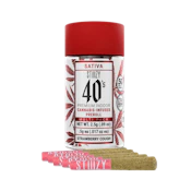 Strawberry Cough (S) | .5g 5pk Multi Pack Infused 40s Prerolls | Stiiizy