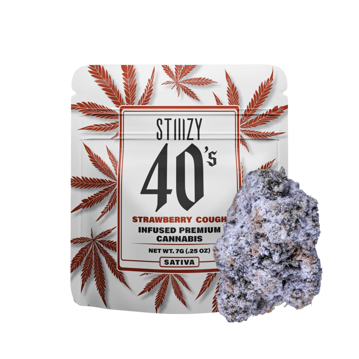 STIIIZY - Strawberry Cough (S) | 7g Infused 40s Indoor Flower | Stiiizy Main Image