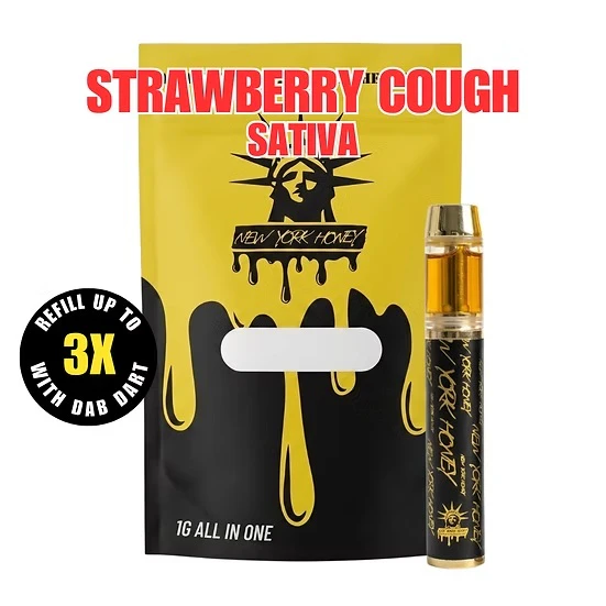 New York Honey - Strawberry Cough | AIO | 1g | New York Honey Main Image