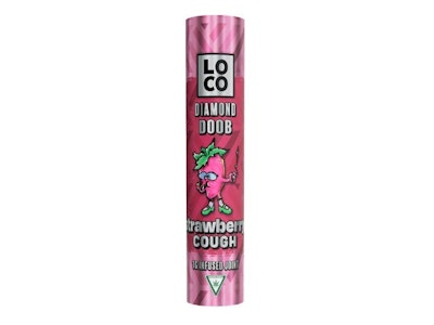 LOCO - LOCO-Diamond DOOB- Strawberry Cough- Pre Roll-Hybrid-1G - 32.48
