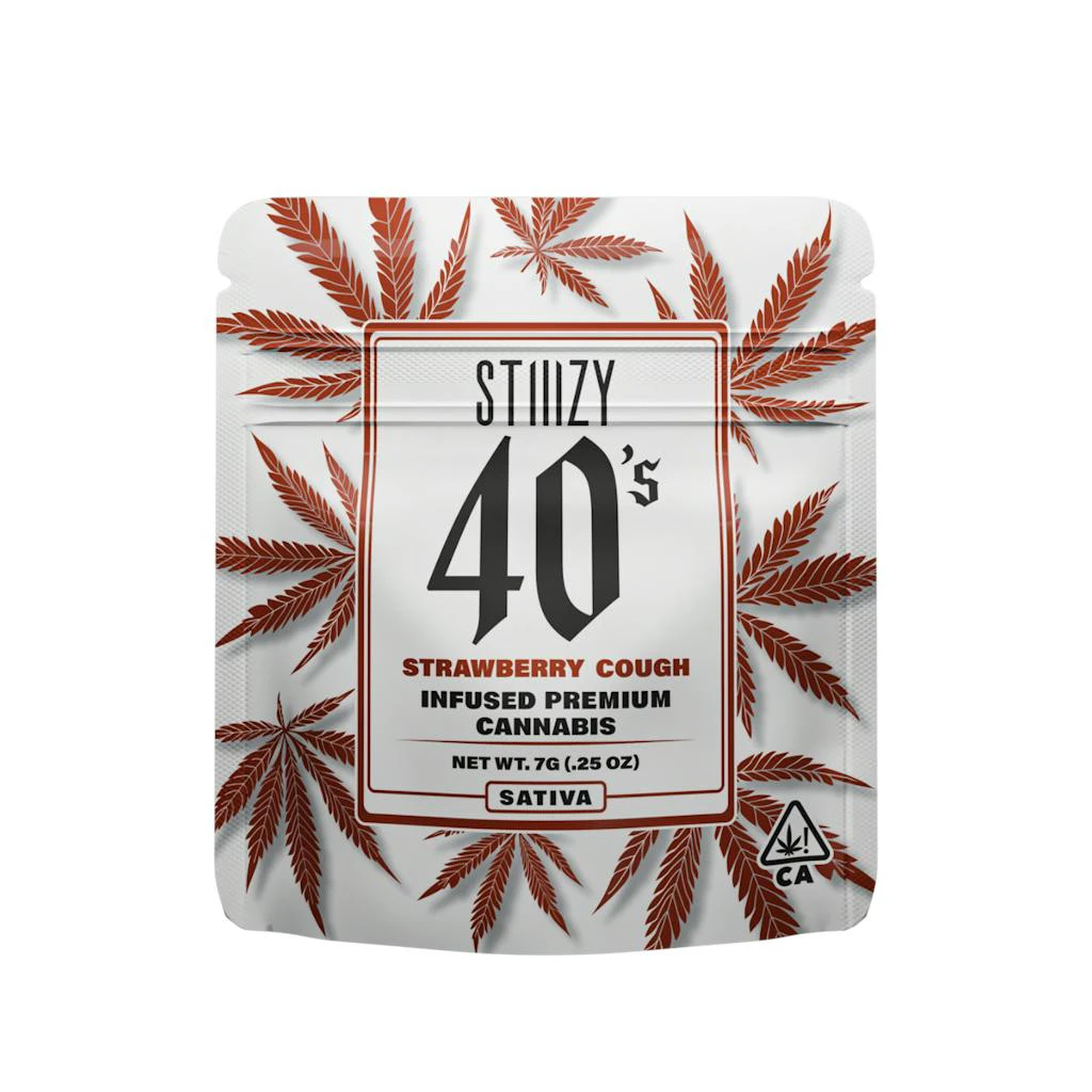 STIIIZY - Stiiizy 40's Strawberry Cough Flower 7.0g Main Image