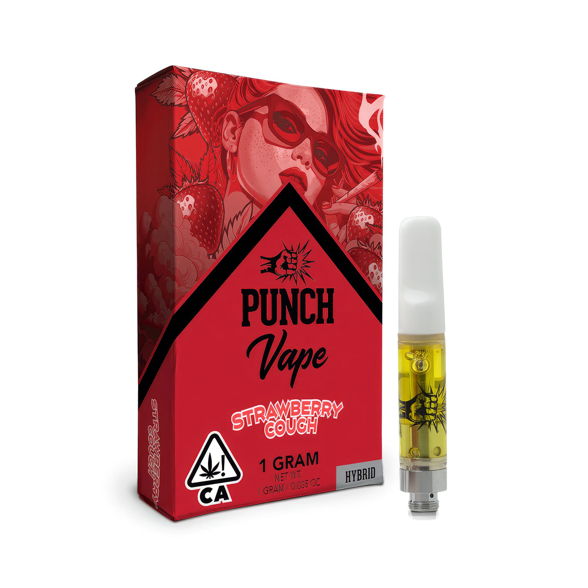 Punch Edibles - PUNCH Strawberry Cough Cartridge 1.0g Main Image