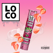 LOCO Strawberry Cough Diamond Infused Preroll 1g