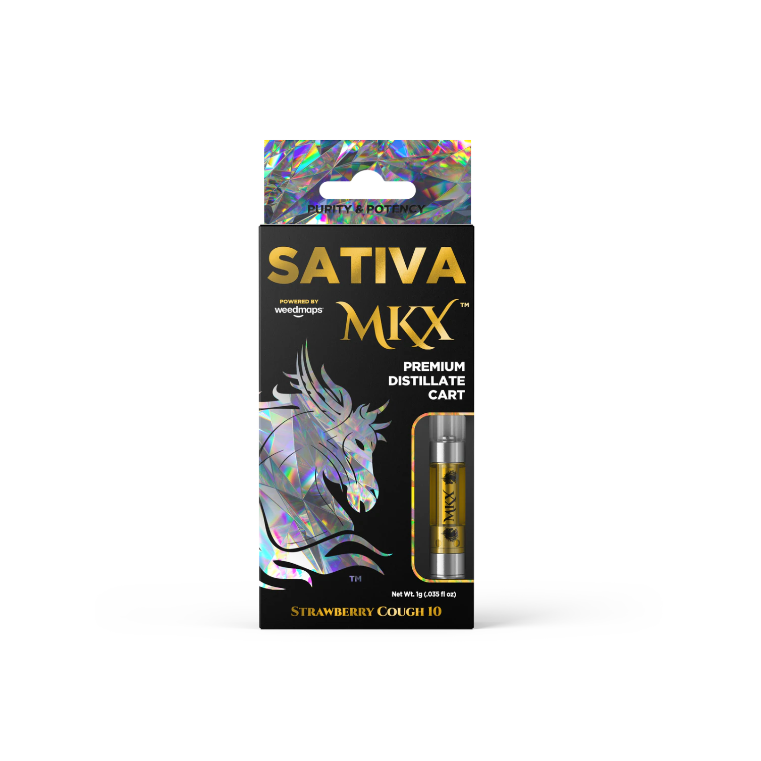 MKX - MKX 1 Gram C Cell 510 Thread Carts - Cannalope Haze (Sativa)-87.18% Main Image