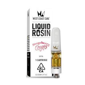 WEST COAST CURE - Strawberry Cough (S) | .5g Liquid Rosin Cartridge | West Coast Cure