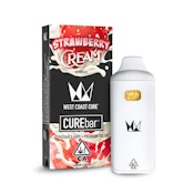 West Coast Cure Strawberry Cream CUREbar Disposable 1.0g