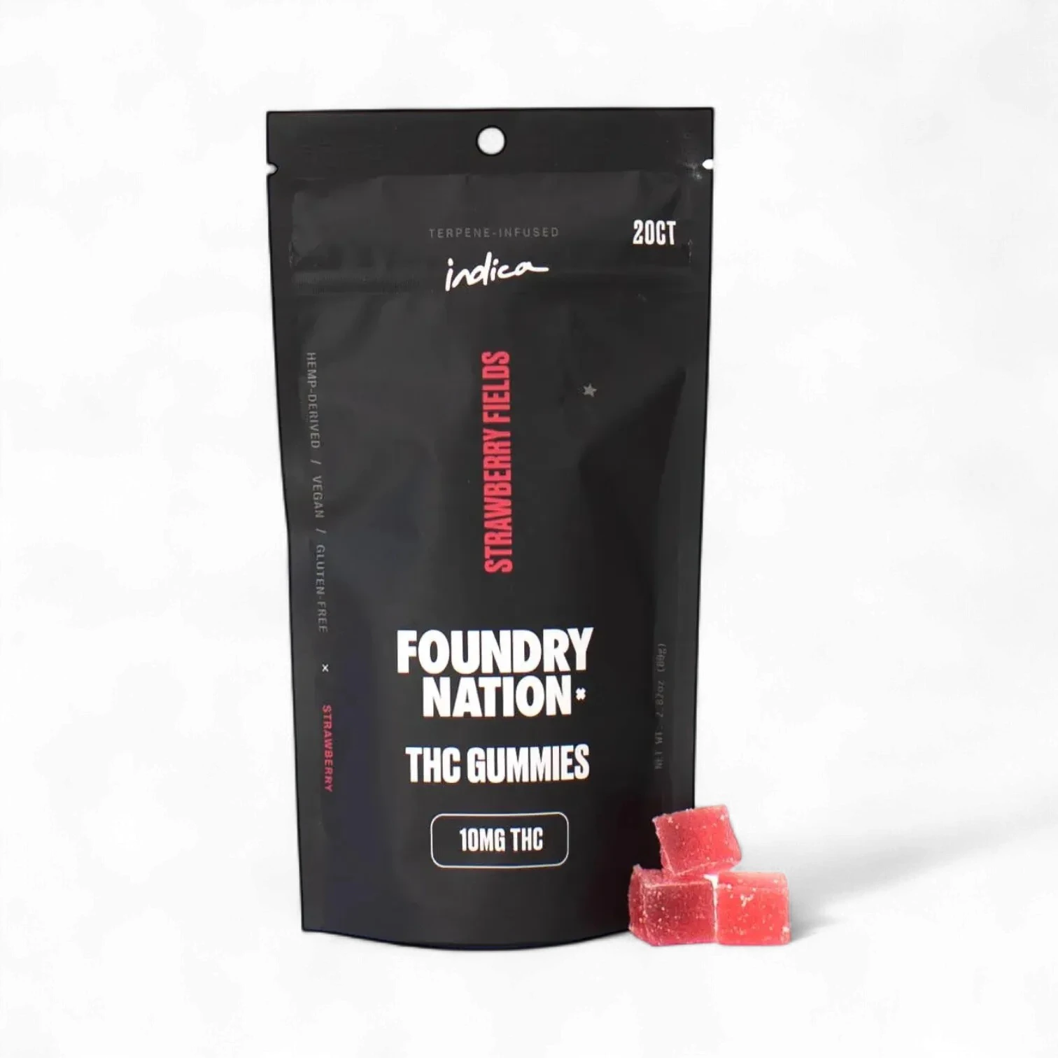 FOUNDRY NATION - STRAWBERRY Fields (Indica) 20ct Main Image