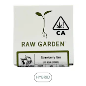 Raw Garden - Live Resin - Strawberry Gas - Concentrates - 1.0g